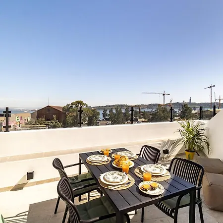 Whome Brand New Rooftop With River View דירה ליסבון